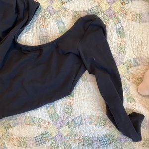 Black leotard